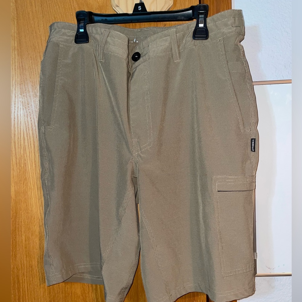 Tan Cargo Style Shorts Light weight